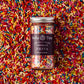 India Tree Nature'S Colors Fiesta Sprinkles 3 Oz | Natural Rainbow Sprinkles, Vegan, Non-Gmo, Top 9 Allergen-Free, Red-3 Free