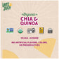 Late July Snacks Thin and Crispy Organic Tortilla Chips with Chia and Quinoa, 10.1 oz Bag