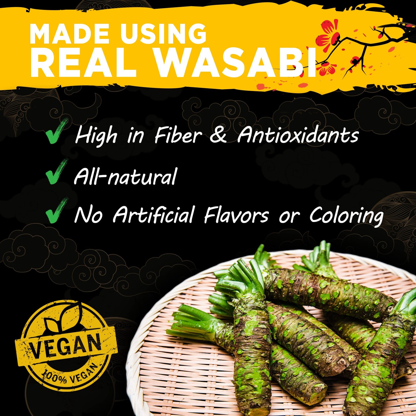 Wasabi O Spicy Mayonnaise - Premium Mayo Cream With Real Wasabi, Fat Free, Healthy, Vegan Japanese Mayonnaise Sauce For Dressing