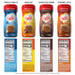 Nestle Coffee Mate Flavored Creamer 4 Pack Variety Pack (15 Oz Bottles) - Chocolate Crème, French Vanilla, Hazelnut, Caramel Latte
