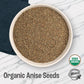 J Mac Botanicals Organic Anise Seeds (16 oz) whole seeds  aniseed  anisecookies  anisetea  aniseseed powder  aniseseeds for baking  Certified Organic.
