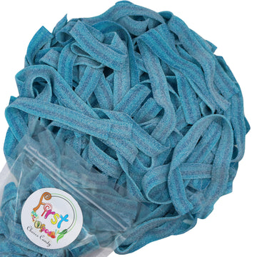 Variety Color Sour Gummy Belts (Berry Blue (Blueberry), 2 LB)