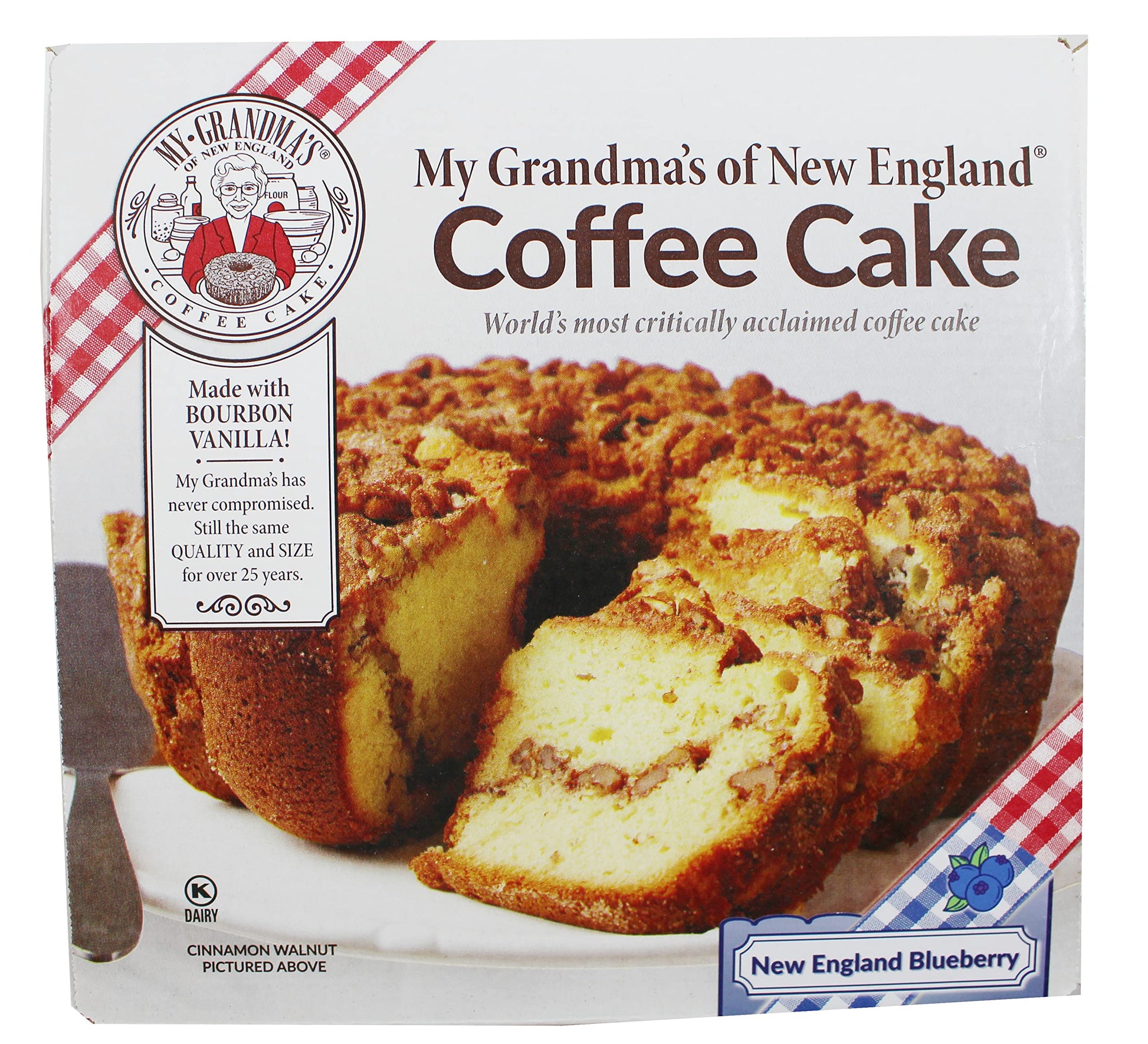 My Grandma'S New England Blueberry Coffee Cake - Moist And Flavorful Coffee Cake - Maple Sweetened Cake For Special Occasions -