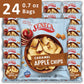 Seneca Caramel Apple Chips | Made from Fresh Apples | 100% Red Delicious Apples | Yakima Valley Orchards | Crisped Apple Perfect