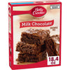 Betty Crocker Milk Chocolate Brownie Mix Family Size, 18.4 oz (Pack of 6)