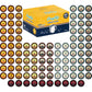 Cozy Up Coffee Pods Compatible with Keurig, 10 Assorted Flavors, 100 Count