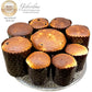 18 Oz Beautiful Panettone Paper Mold - Set Of 12 Paper Forms For Easter Baking Bread, Cakes Or Pastry - Disposable Paska And Kul