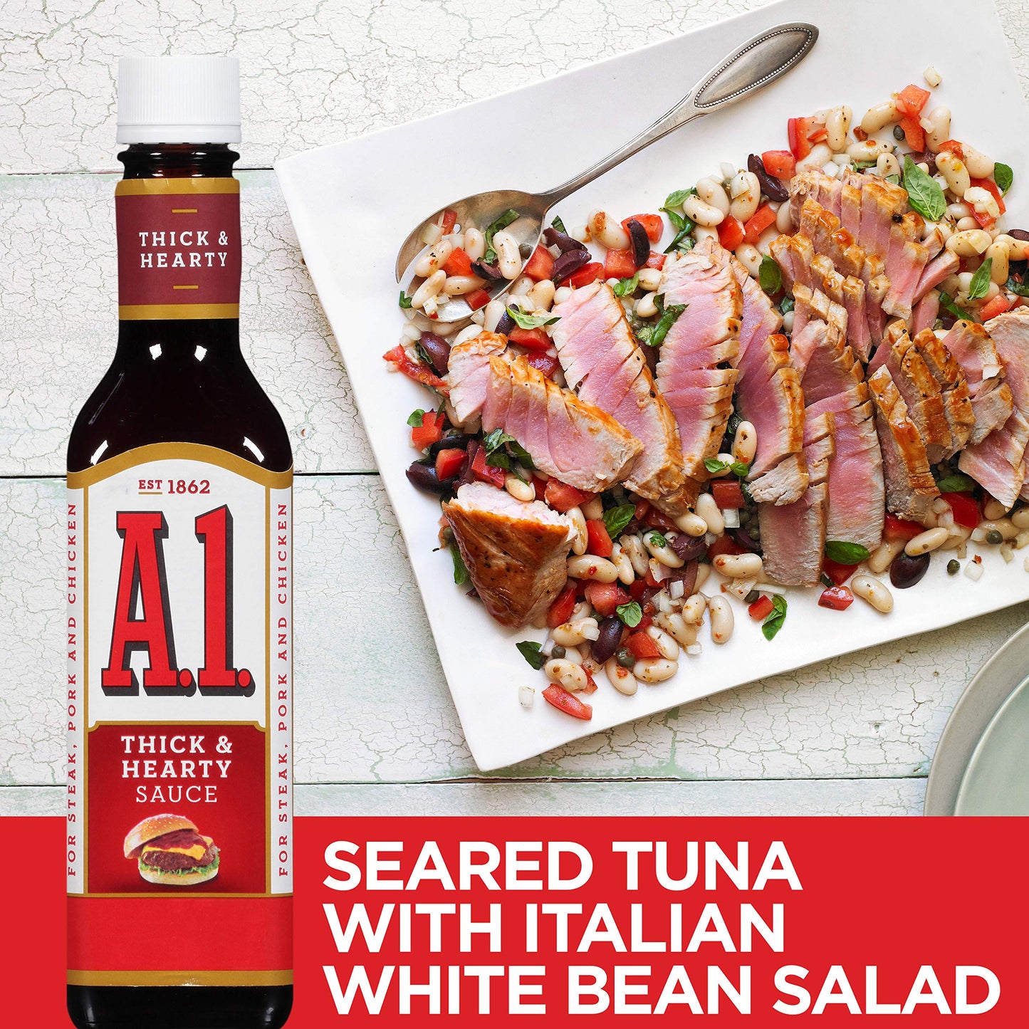 A.1. Thick & Hearty Steak Sauce (10 Oz Bottles, Pack Of 12)