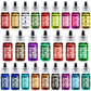 Vividye Gel Food Coloring Set - 26 Vivid Colors for Baking and Crafts - 0.25 Fl Oz Bottles