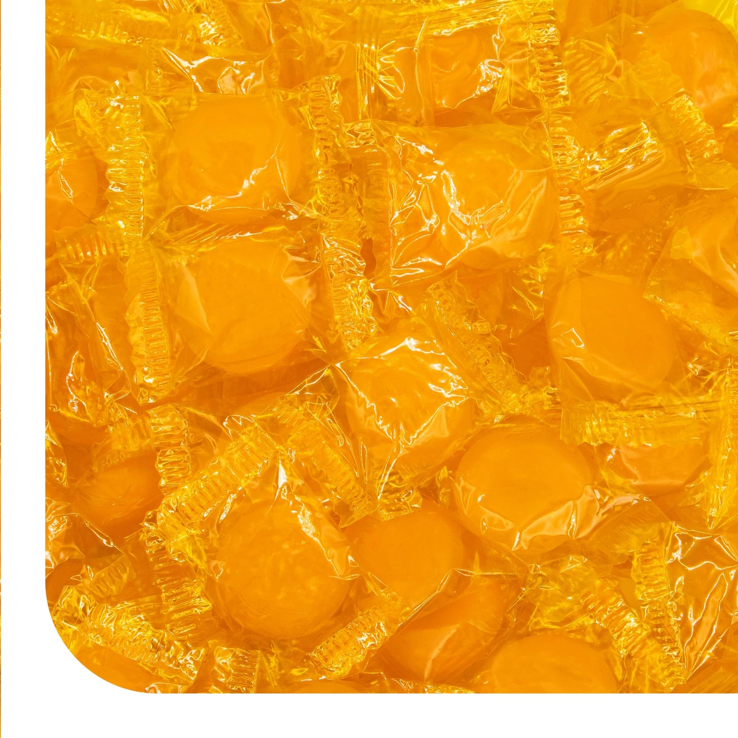 Butterscotch Hard Candy - 2 Pound Bulk Pack (About 165 Count) - Individually Wrapped Yellow Candies - Classic Butter Scotch Disc
