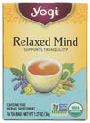 Yogi Tea, Relaxed Mind, 16 Count, Packaging May Vary