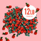Strawberry Bulk Candy by Cambie, 12 lbs of Strawberry Candy with a Deliciously Sweet Hard Exterior with a Soft, Fruit-Filled Cen