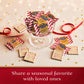 Ghirardelli Chocolate Squares Peppermint Bark, Assorted Chocolates, 20.99 oz Bag, 1.31 lb Pack