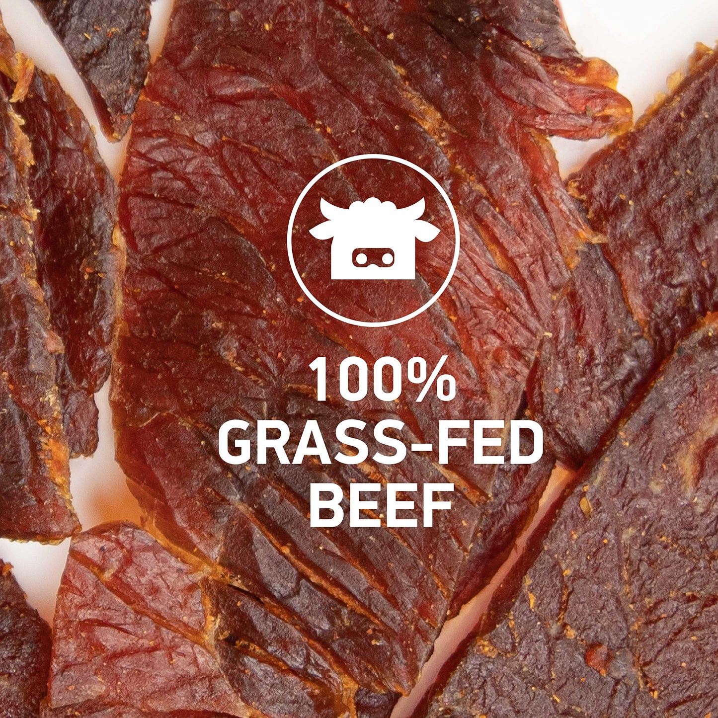 Krave Jerky Gourmet Beef Cuts, Original Sea Salt, 2.7 Ounce (Pack Of 8)