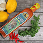 AFRICAN DREAM FOODS Lemon & Garlic Peri-Peri Hot Sauce, All-Natural Sweet and Spicy, 16.9 fl oz, Big Chefs Bottle