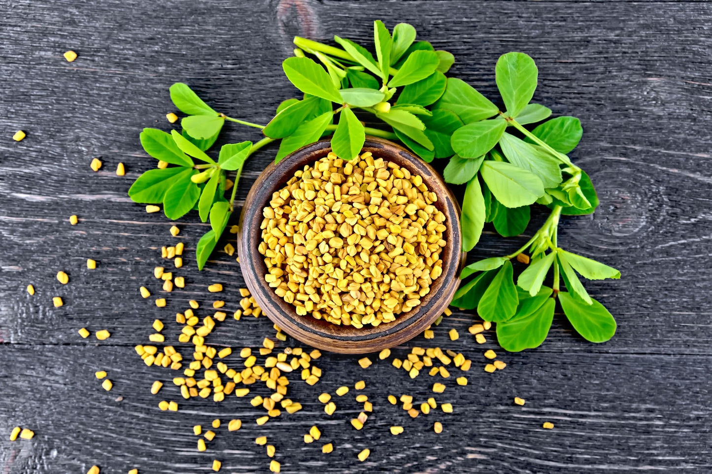 Organic Fenugreek Seeds, 5 Pounds - Non-GMO, Raw, Whole Methi, Kosher, Vegan, Bulk, Rich in Iron, Copper and Fiber