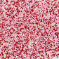 Valentine'S Day Red Pink Pearl Sprinkles Mixed Cupcake Cake Decoration Cake Cookie Icecream Donut 3Oz