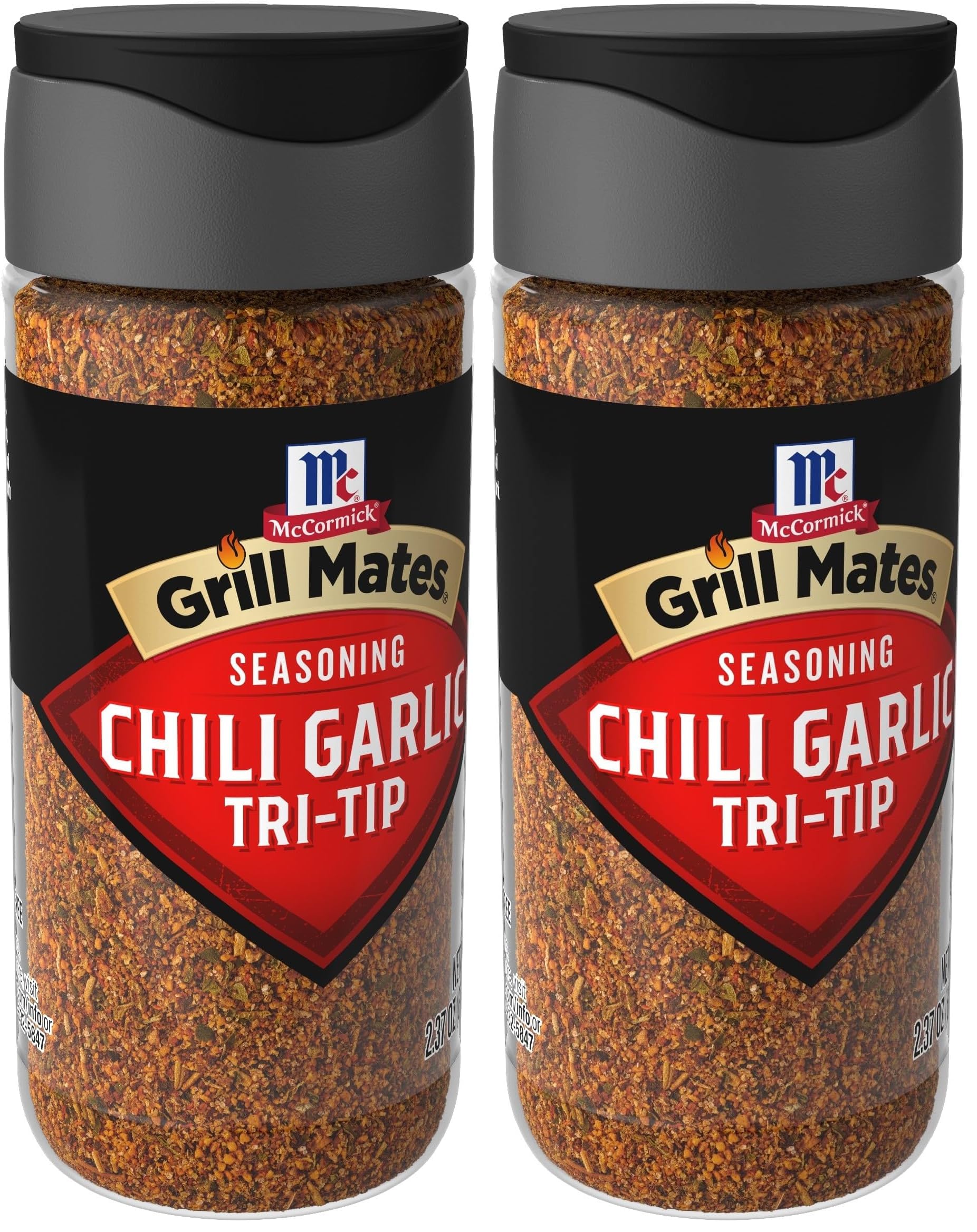 McCormick Grill Mates Chili Garlic Tri-Tip Seasoning, 2.37 oz (Pack of 2)