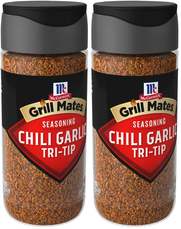 McCormick Grill Mates Chili Garlic Tri-Tip Seasoning, 2.37 oz (Pack of 2)