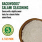 LEM Backwoods Cured Sausage Seasoning with Cure Packet, Salami Sausage, Model 9278