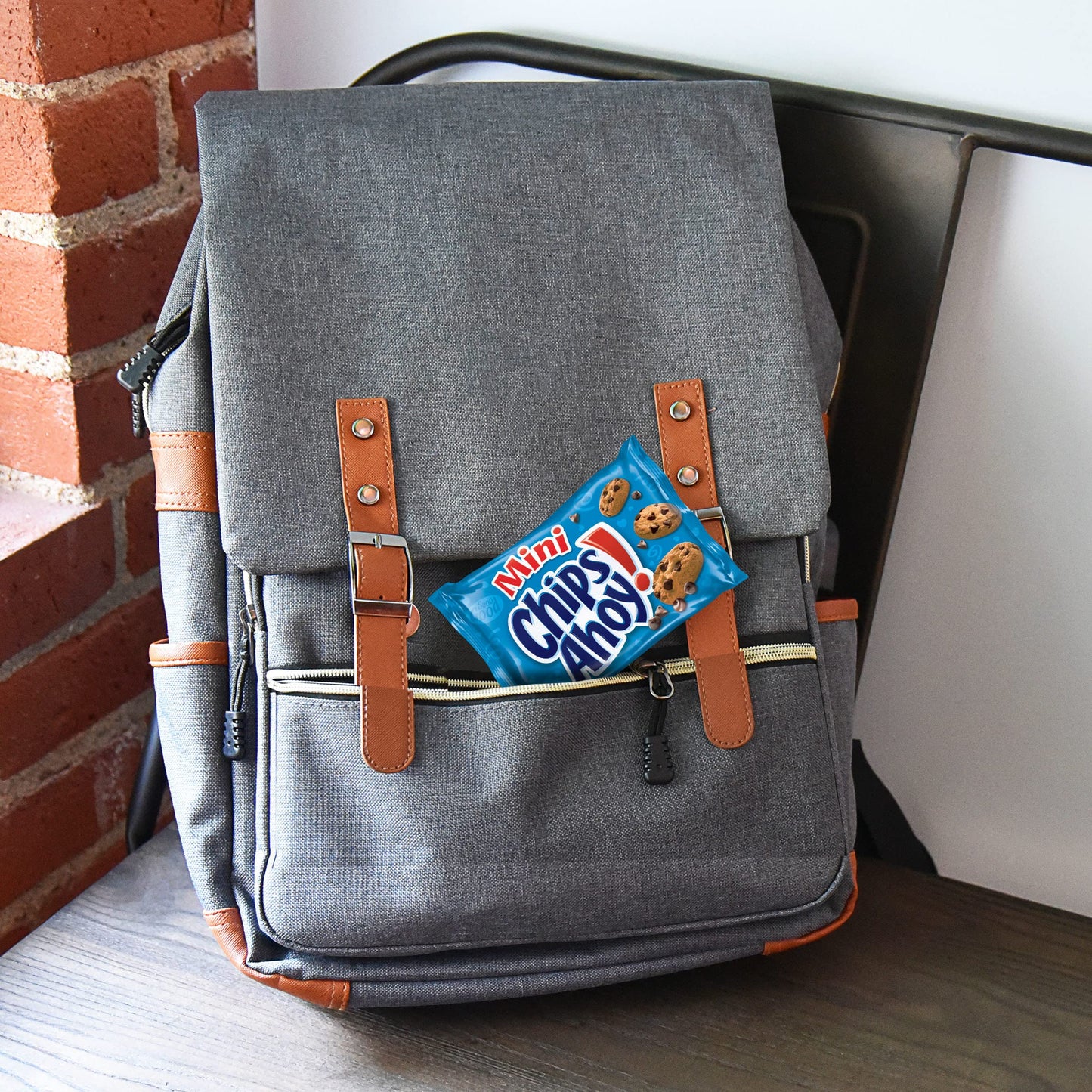 Chips Ahoy! Mini Original Chocolate Chip Cookies, 12 Snack Packs