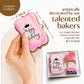 Custom Cookies Happy Birthday Gift Basket - Hand Decorated Sugar Cookies in Gift Box, Kosher Treats for Women and Her