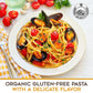 Morelli Organic Gluten Free Linguine Pasta Made With Corn - Vegan Corn Noodles, Imported Organic Pasta From Italy, Italian Gourm