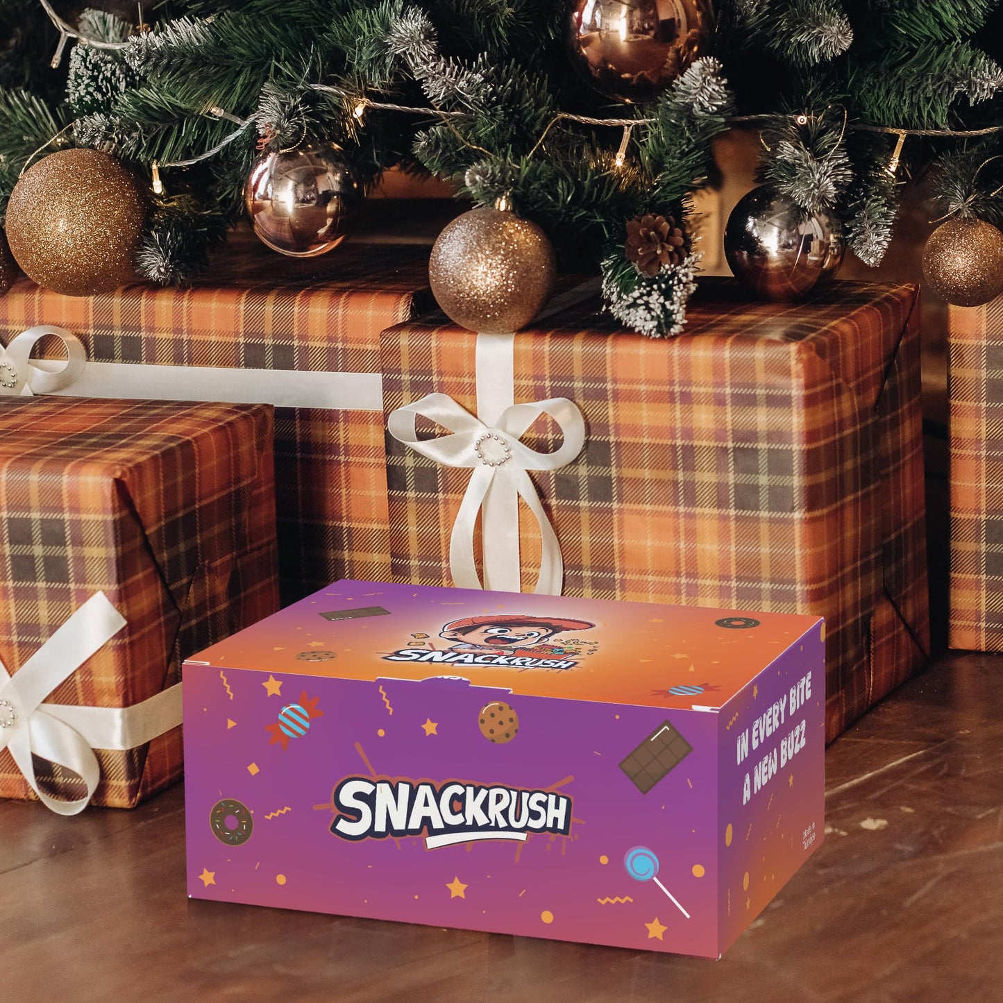 International Snack Box | 26 Full-Size Snacks From Around The World For Adults And Kids | Universal Yums For Office, Family, Gif