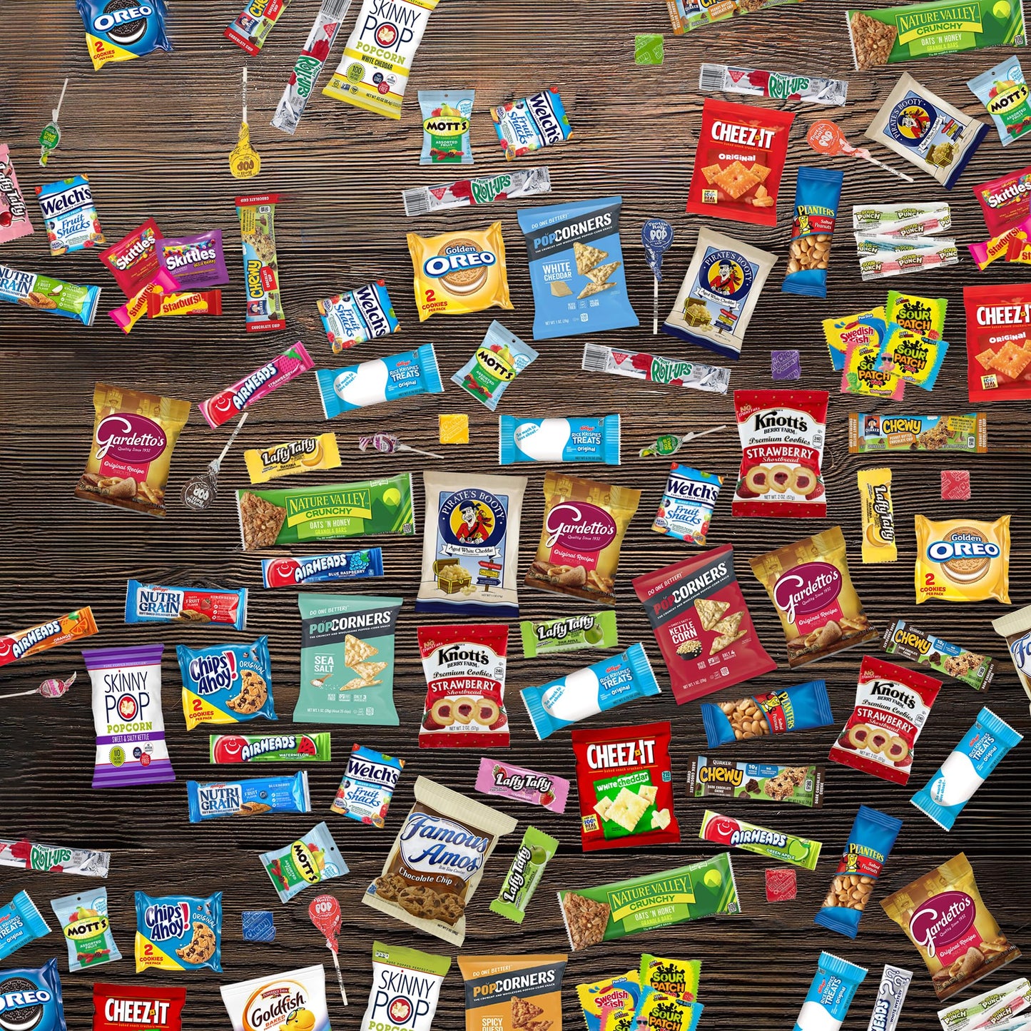 Office Snacks And School Snacks Variety Pack/College Care Package (150 Count)