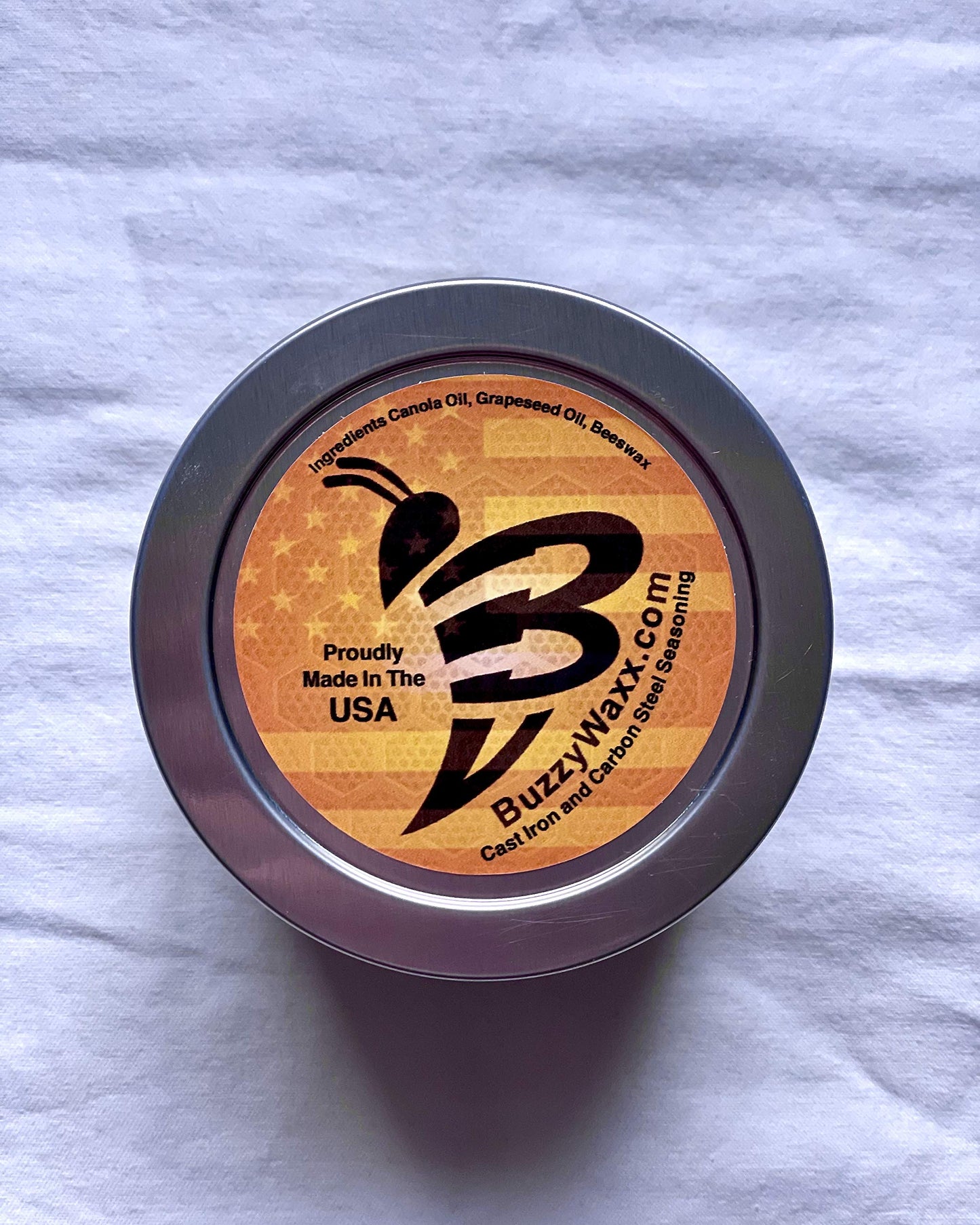 Buzzywaxx Original Blend Mega Can - Cast Iron And Carbon Steel Seasoning