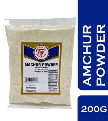 Taj Premium Indian Amchur Powder (Dried Mango Powder), (7-Ounce)