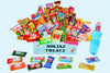 51 Japanese Snacks Box 40 Japanese Candy And 10 Japanese Kitkat Assortment 1 Ramune Bottle