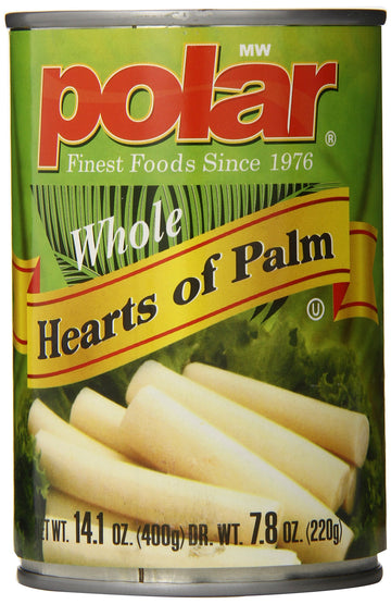 MW Polar Hearts of Palm, 14 Oz, Pack of 12