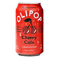 OLIPOP Prebiotic Soda Pop, Cherry Cola, Prebiotics, Botanicals, Plant Fiber, 12 fl oz can
