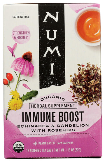 Numi Organic Immune Boost Tea, 16 Ct
