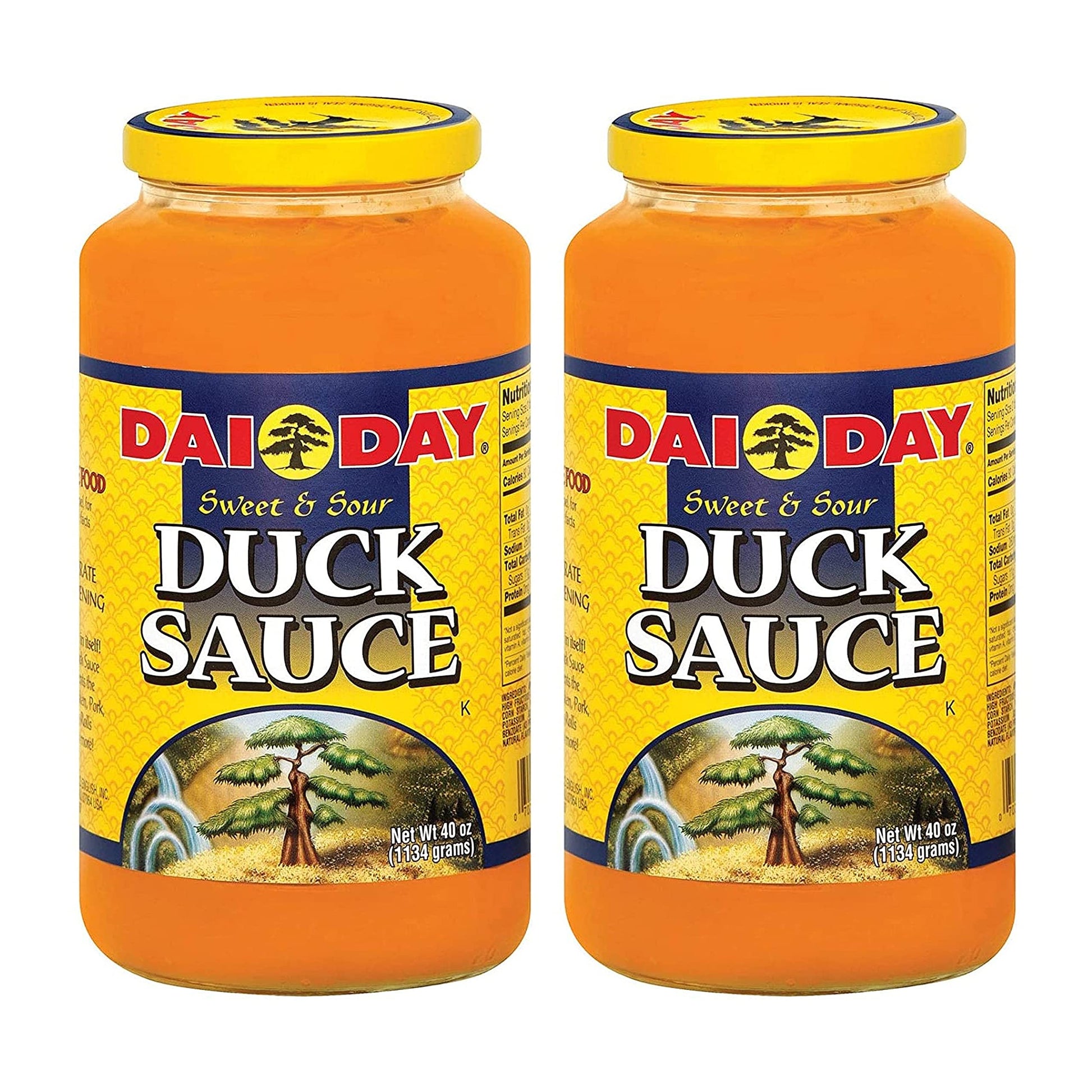 Dai Day Sweet & Sour Duck Sauce (2 Pack, Total Of 80Oz)