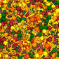 Manvscakes Fall Themed Sprinkles - Sprinkles For Cake Decorating, Edible Thanksgiving Themed Sprinkles, For Baking Chocolate Desserts, Cupcakes, Ice Cream, Caramel Apples & Other Desserts