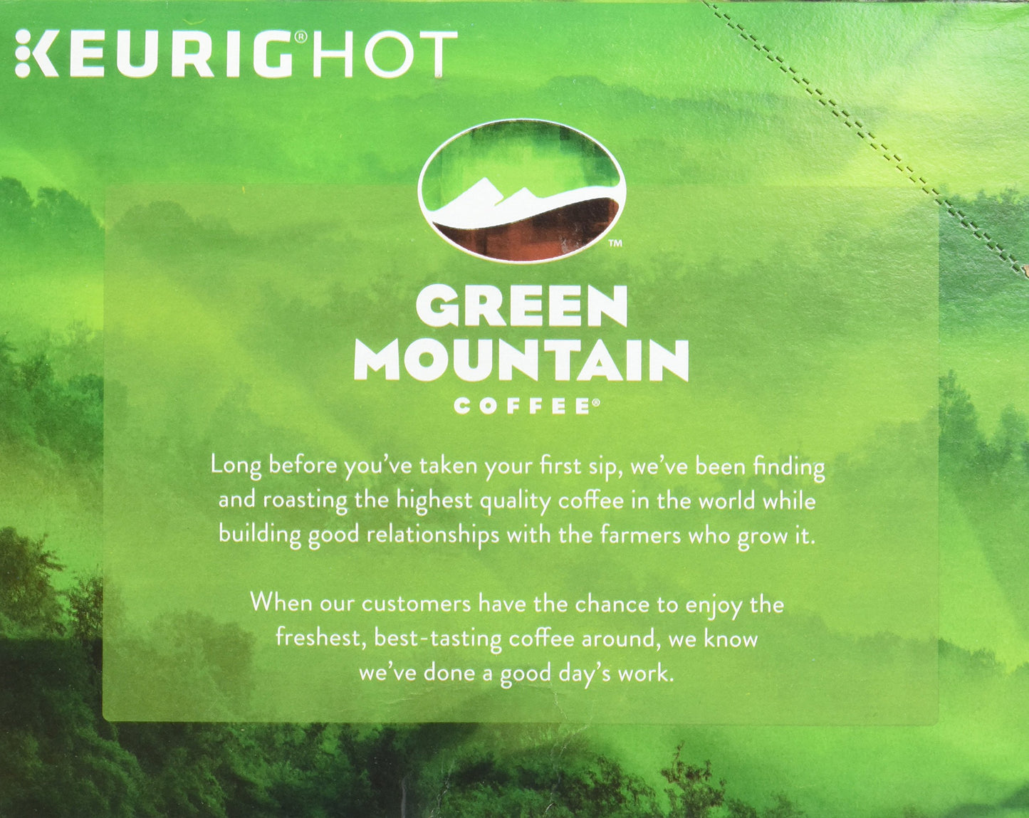 Green Mountain Coffee Decaf Light Roast K-Cup Portion Pack, 24 Count, Compatible with Keurig, Green, Model T7522