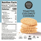 Dewey'S Bakery Toasted Coconut Cookie Thins | No Artificial Flavors, Synthetic Colors Or Preservatives | Baked In Small Batches