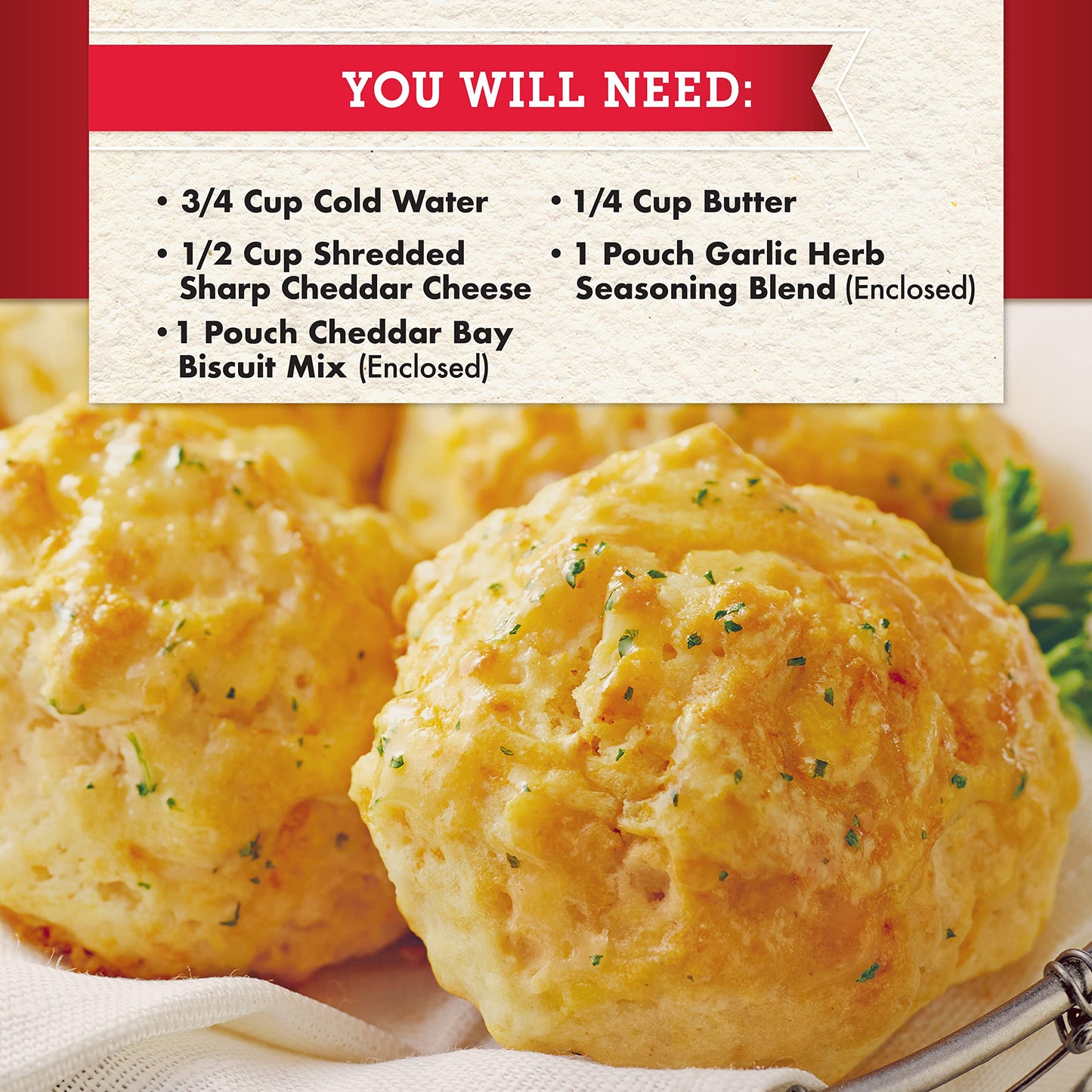 Red Lobster Cheddar Bay Biscuit Mix, Garlic Herb Seasoning Included, 11.36-ounce Boxes (Pack of 12), Packaging May Vary