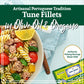 Santo Amaro Artisanal Wild Tuna Fillets in Olive Oil & Oregano, 4.2 oz (Pack of 3), Pole & Line Caught, 22g Protein, Keto