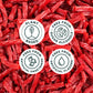Smart Sweets Red Twists 4 Pack Healthier Version Of Twizlers 92% Less Sugar 12 Grams Of Fiber Plant Based Vegan Keto Friendly On