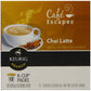 Café Escapes Chai Latte K-Cup Portion Pack for Keurig malt-inspired, 12 Count (Pack of 3)