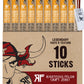Righteous Felon Meat Sticks | 100% Pork Sticks | Gluten Free & Keto Meat Sticks | Low Sugar & High Protein Pork Sticks | Healthy