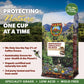 Java Planet Organic, Espresso Blend, Smooth Full Flavored Organic Coffee Beans, Low Acid, Whole Bean Coffee, 1Lb Bag