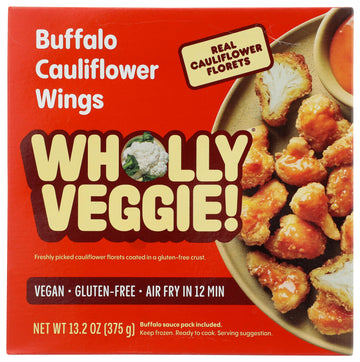 Wholly Veggie Buffalo Cauliflower Wings, 13.20 Oz