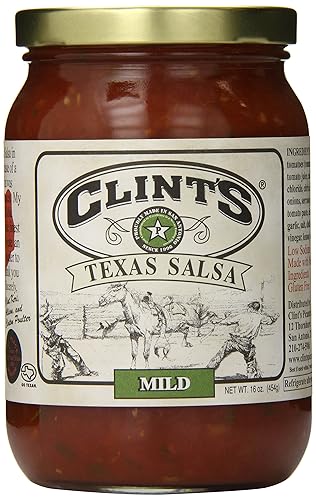 Clint'S, Texas Salsa, Mild, 16 Oz