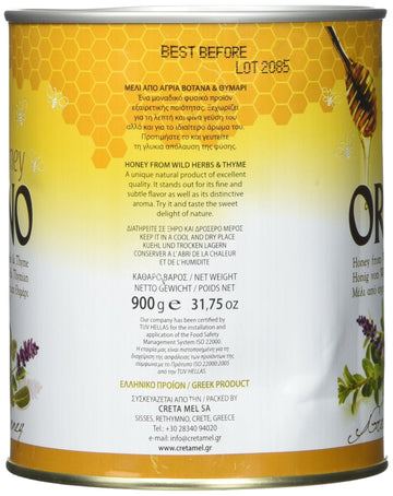 Honey With Thyme, Orino, 900G Can