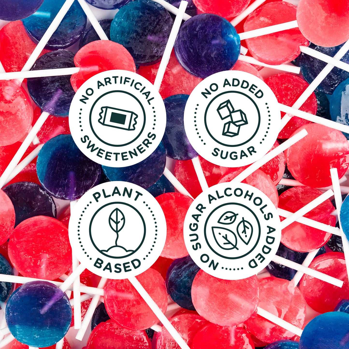 SmartSweets Halloween Lollipops | 3 oz (12 Lolli per pack) | Low Sugar and Calorie Gummy Candy | Healthy Snacks for Kids  Gluten Free  Plant Based  School Safe Snacks