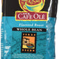 HEB Cafe Ole Whole Bean Coffee 12oz Bag (Pack of 3) (Texas Pecan - Medium Dark Roast (Full City))